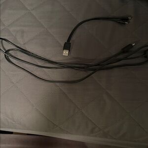 2 USB-A To USB-C Cables, Can Charge 3 iPhone 17 Pro Max’s At The Same Time